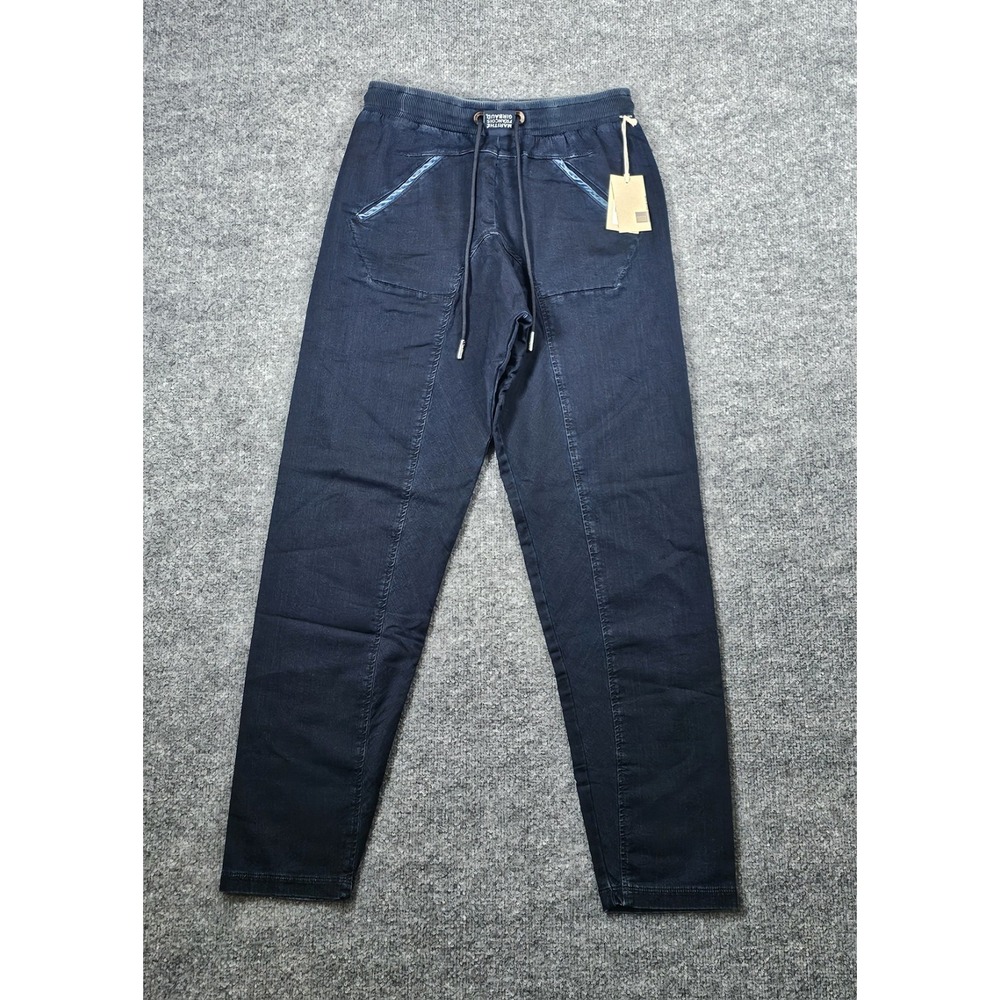 Marithe Francois Girbaud X-For Fleece Pants Size M Dark Moon Denim Fleece